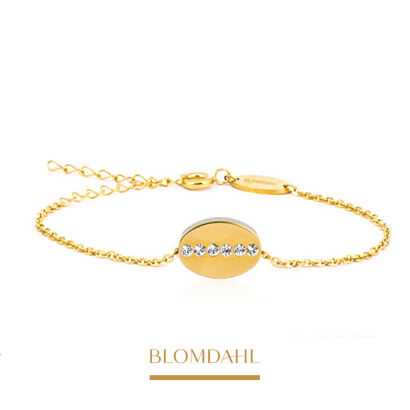 Bransoletka Brilliance Oval Crystal 10 mm