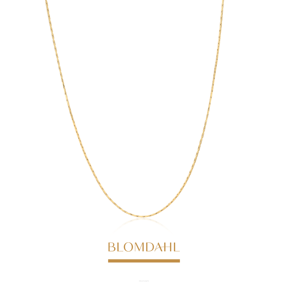 Flat Chain Necklace 1 mm