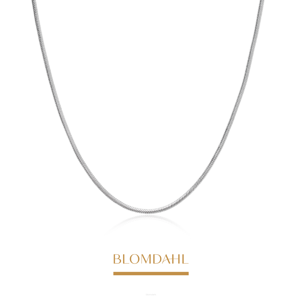 Snake Link Necklace Halsband 1.5 mm