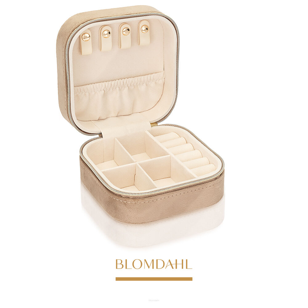 Etui Blomdahl na biżuterię (jasnobrązowe)