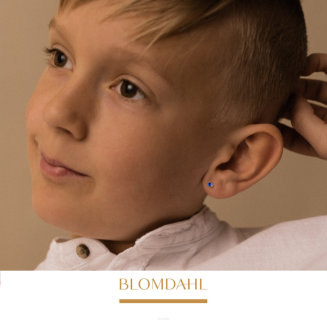 Колечки гіпоалергенні Сапфір 4 мм - 3