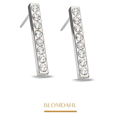 Hypoallergenic Earrings Pendant Brilliance Straight 20 mm