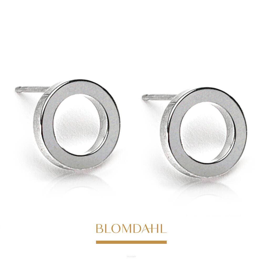 Hypoallergenic Puck Hollow 10 mm Earrings