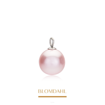 Wisiorek Pearl Pink 12 mm