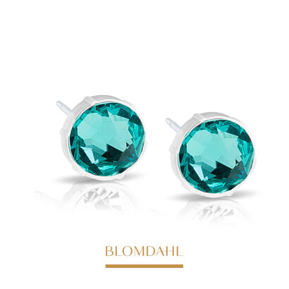 Hypoallergenic Turquoise 6 mm Earrings