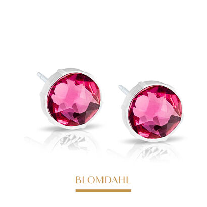 Kolczyki hipoalergiczne Rose 6 mm