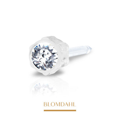 Kolczyk przekłuciowy Crystal 4 mm
