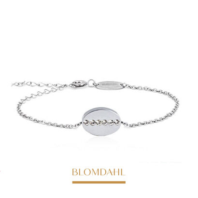 Bransoletka Brilliance Oval Crystal 10 mm