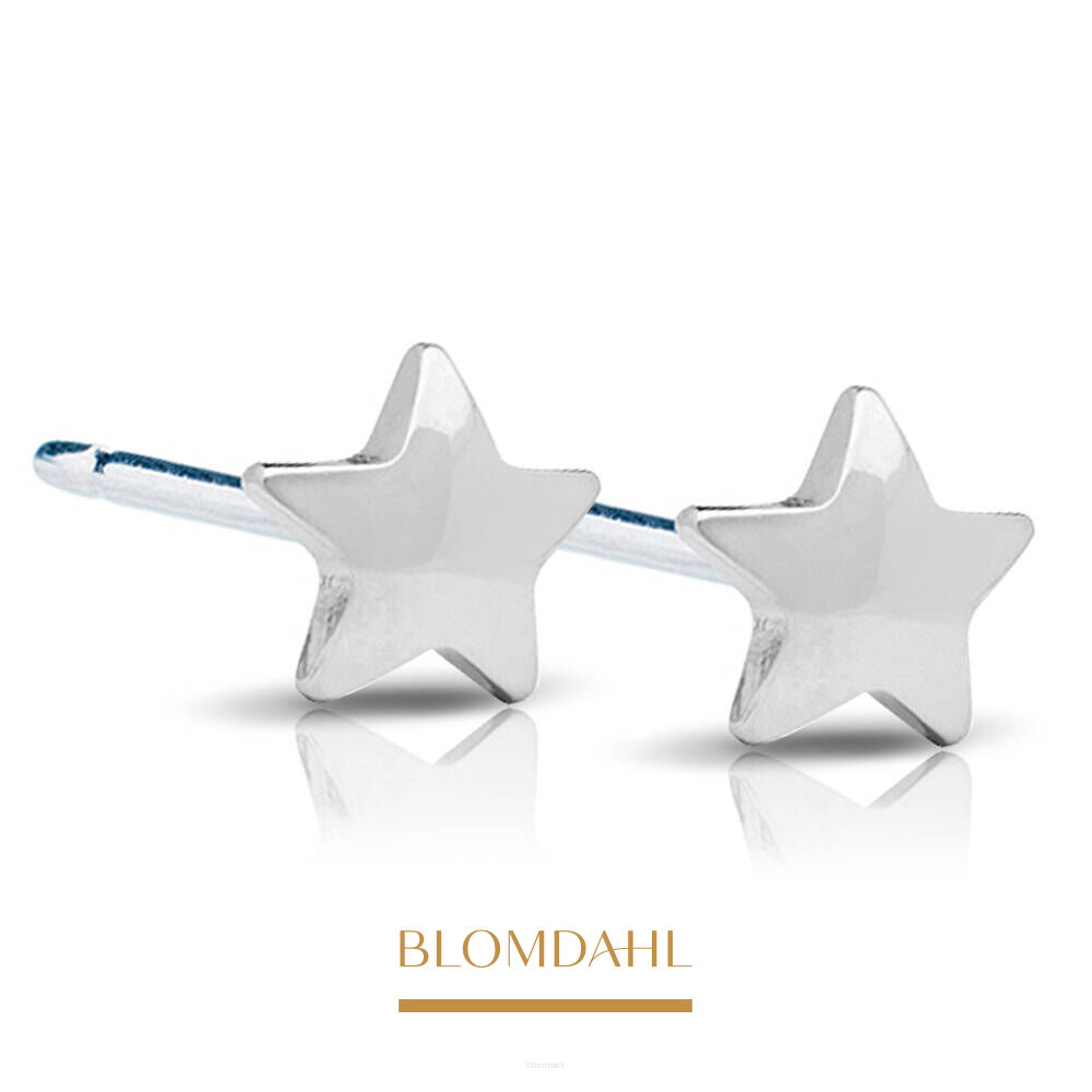 Hypoallergenic Star 8mm Earrings