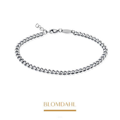 Bransoletka Curb Link 18-22 cm